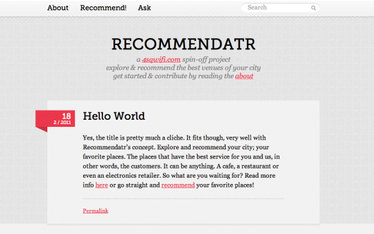 Recommendatr
